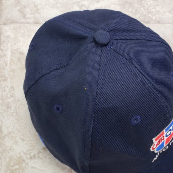 Adjustable Button Top Car Quest Cloth 6 Panel Metal Slide Strapback Ball Cap Hat - Picture 11 of 13